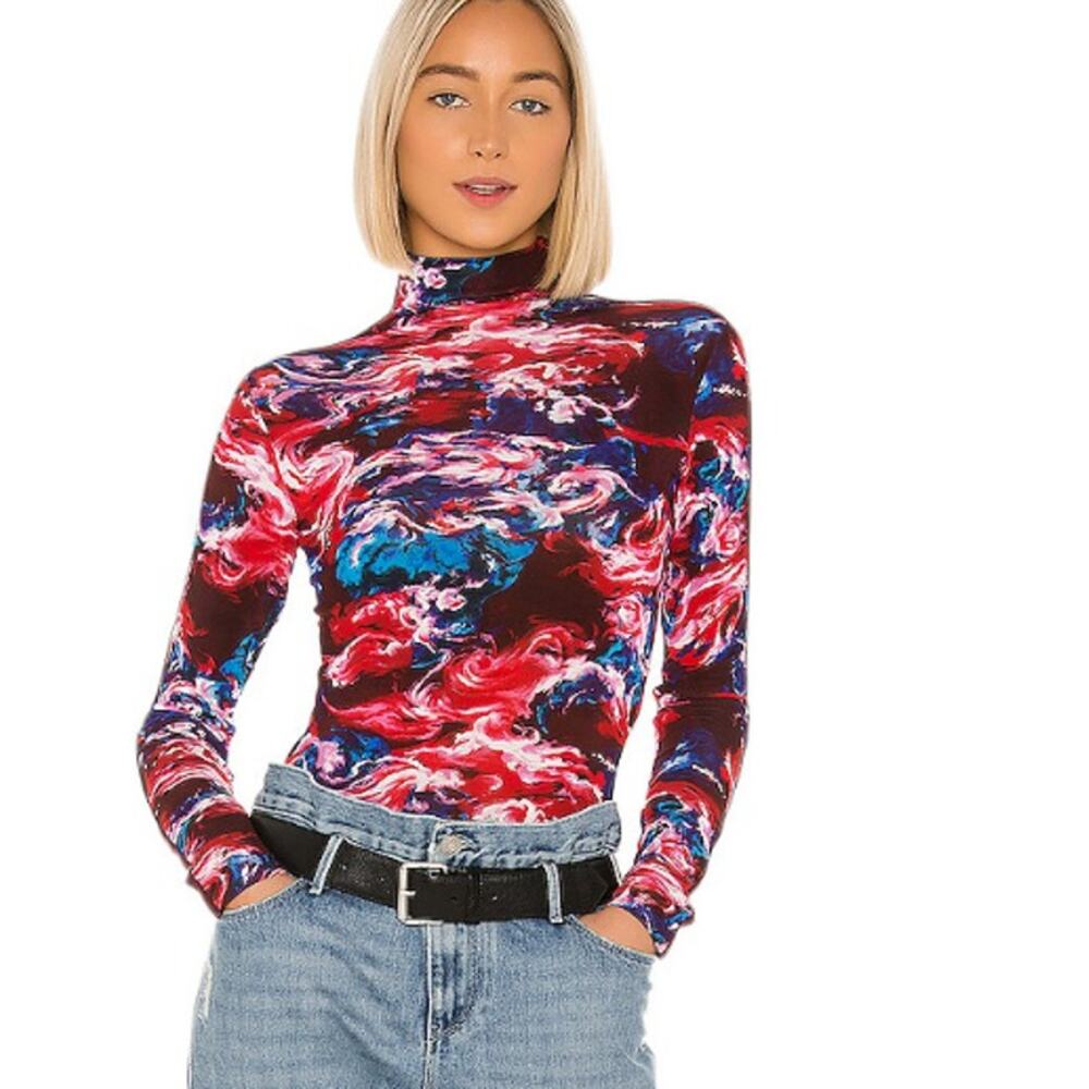 KENZO Cloud-effect Kenzo World Jersey Top